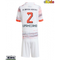 Bayern Munich Dayot Upamecano #2 Replica Away Minikit 2025-26 Short Sleeve (+ pants)